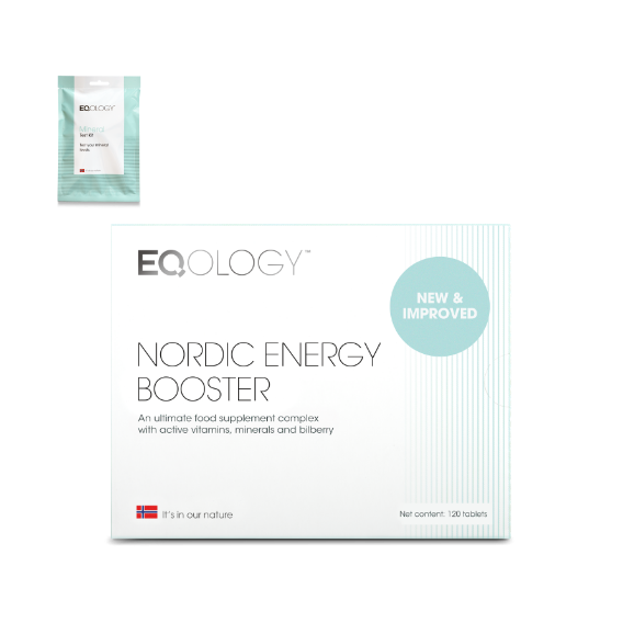 Eqology Nordic Energy Booster mit Testkit