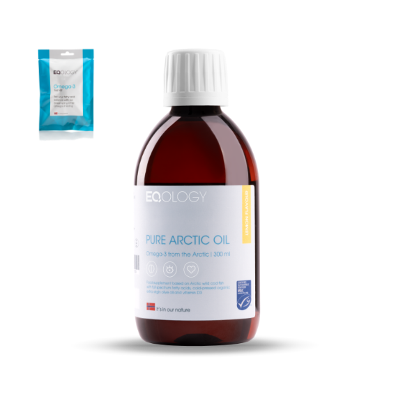 Eqology Pure Arctic Oil, Flasche mit Testkit